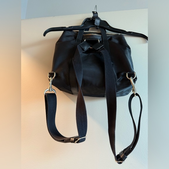 Henri Bendel Black Jetsetter Convertible Backpack - Picture 6 of 16